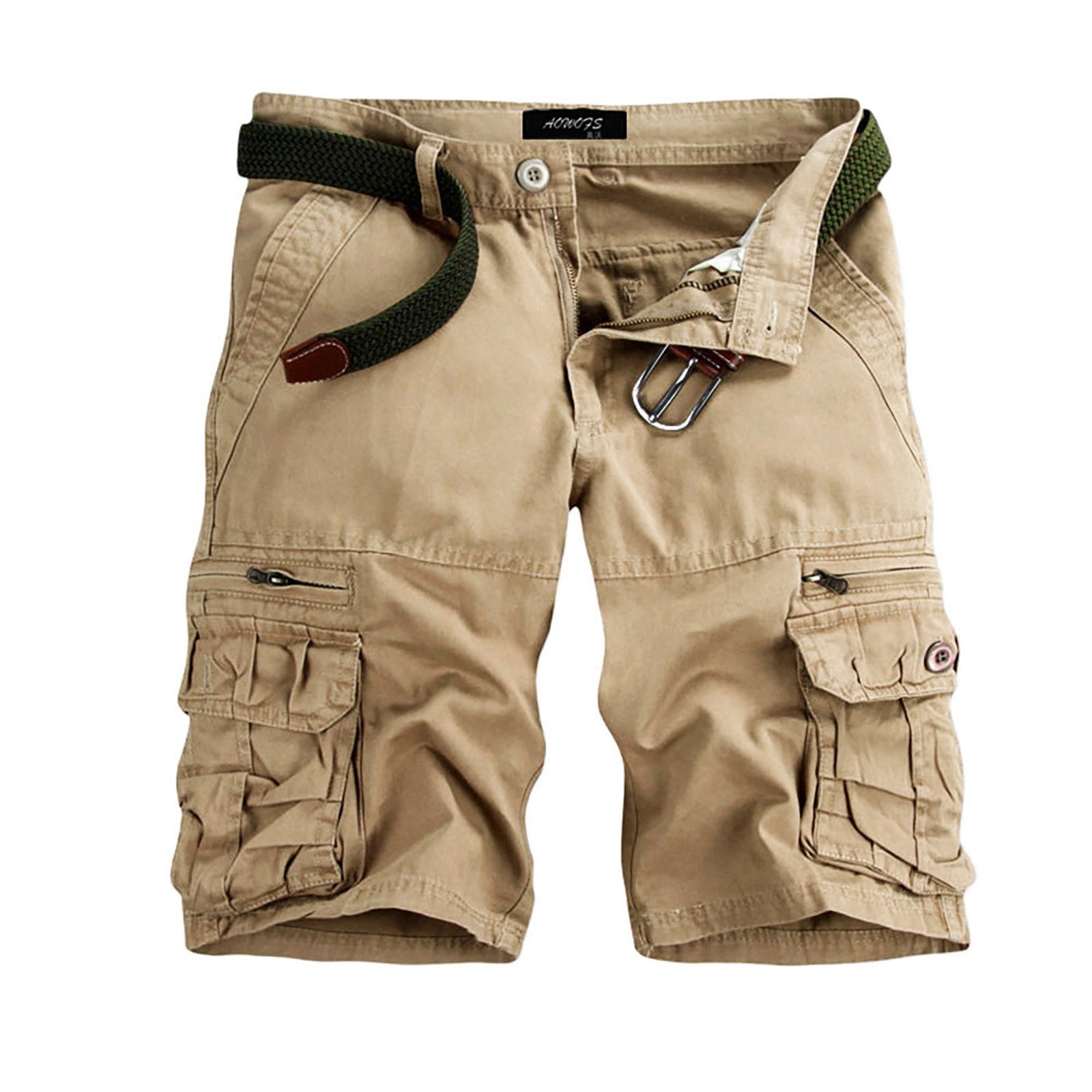 thumbnail image 5 of WILLBEST Pantalones Cortos Casuales para Hombre, Pantalones de Playa, Pantalones Casuales, Pantalones Cortos Cargo con Bolsillo de Trabajo, Pantalones de Color para Exteriores para Hombres., 5 of 9
